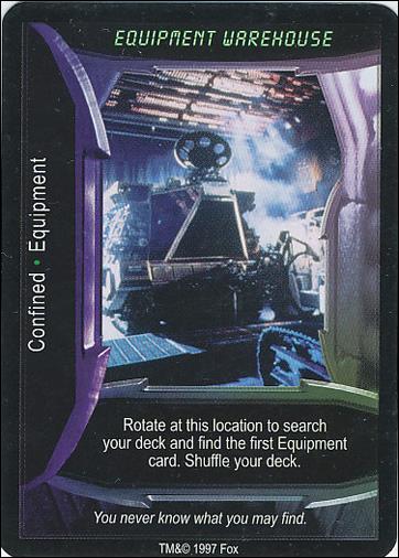 Aliens/Predator (Base Set) card 121 Equipment Warehouse
