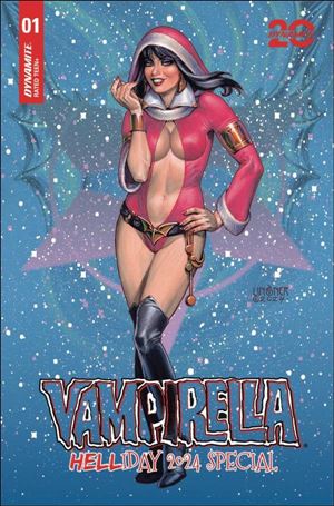 Vampirella Helliday 2024 issue 1-B Joseph Michael Linsner Cover