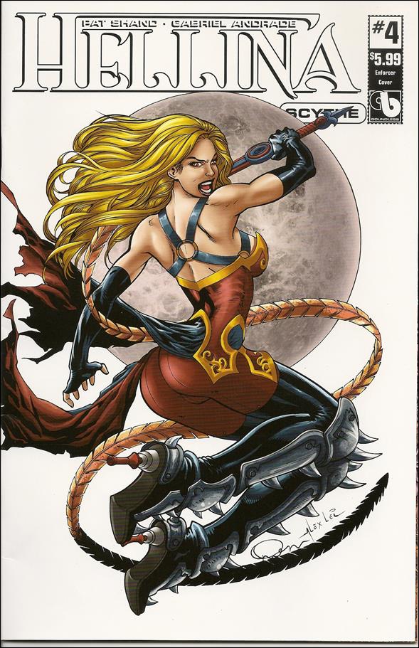 Hellina: Scythe issue 4-D Ron Adrian "Enforcer" Cover