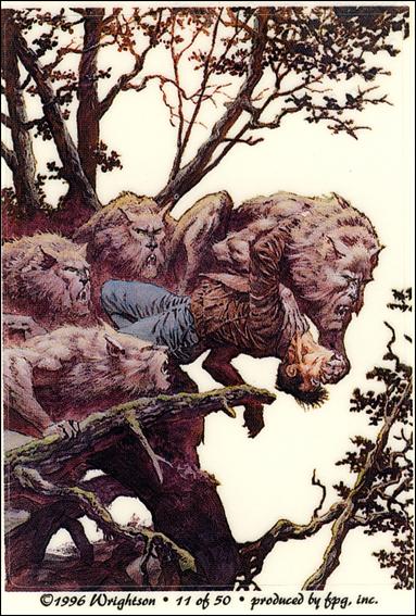 Bernie Wrightson Stickers (Base Set) card 11