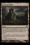Magic the Gathering: Dark Ascension (Base Set) card 155 Evolving Wilds