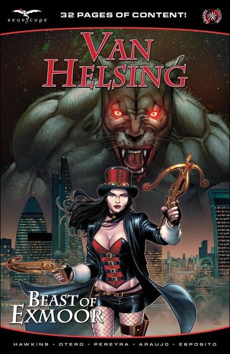 Van Helsing: Beast of Exmoor issue 1 Sean Chen Cover