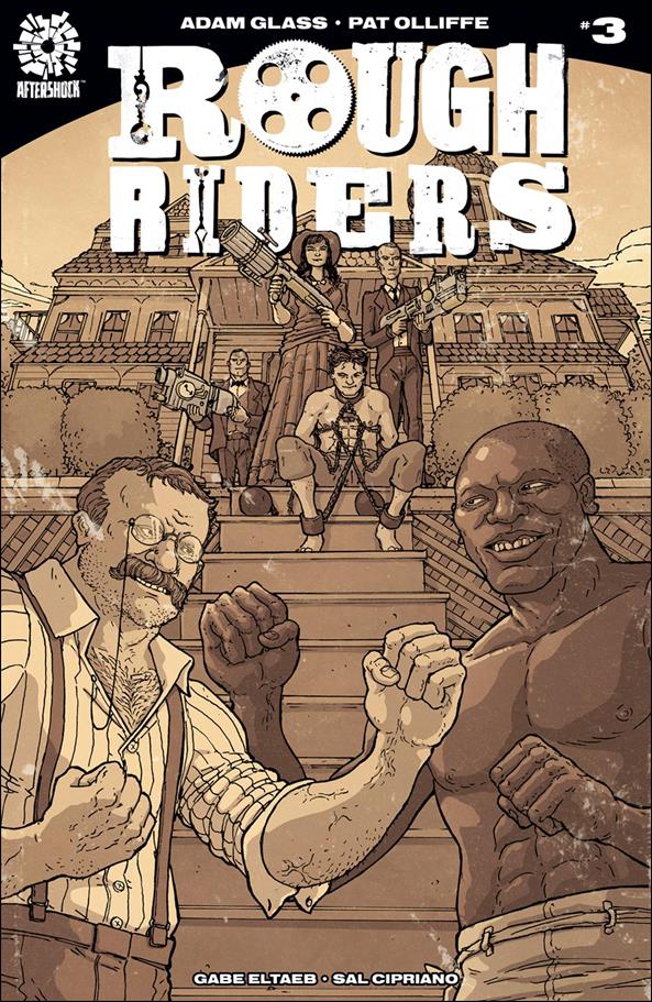 Rough Riders issue 3-B Nick Pitarra 1:10 Cover