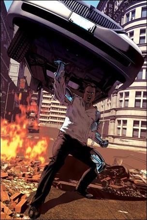 Bionic Man issue 19-C Mike Mayhew 1:15 Virgin Cover