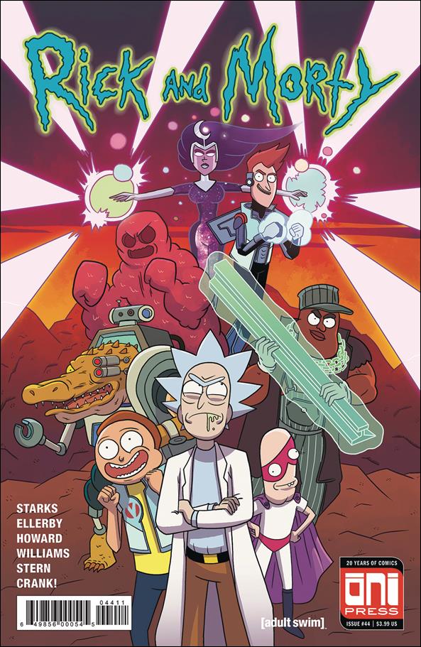 Rick and Morty (2015) issue 44 Marc Ellerby Cover
