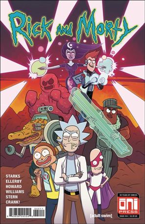 Rick and Morty (2015) issue 44 Marc Ellerby Cover