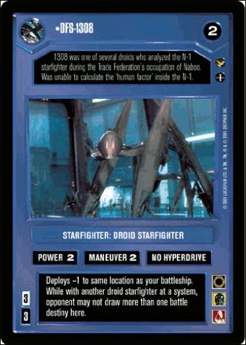 Star Wars: Theed Palace Limited (Base Set) card 52 DSF-1308