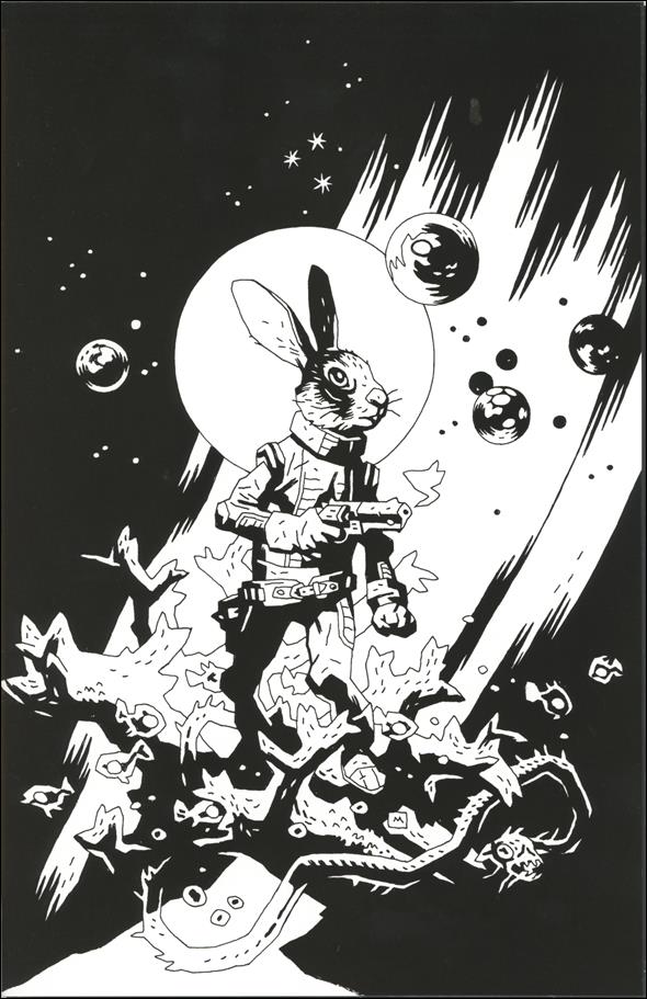 Star Wars Hyperspace Stories Jaxxon Annual 2023 issue 1-B Mike Mignola SDCC Virgin B&W Cover 1/3000