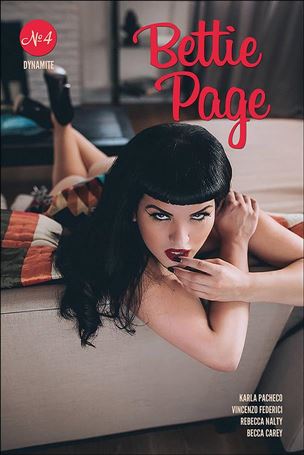 Bettie Page (2020) issue 4-D Cosplay Photo Cover