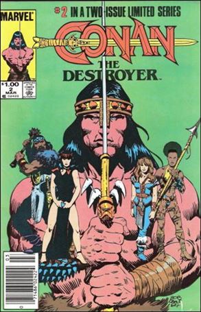 Conan the Destroyer issue 2-B Canadian Price Cover