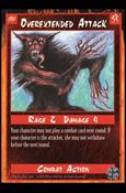 Rage Limited (Base Set) card 189 Overextended Attack 