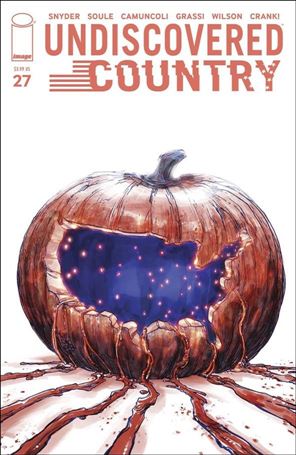 Undiscovered Country issue 27 Giuseppe Camuncoli Cover