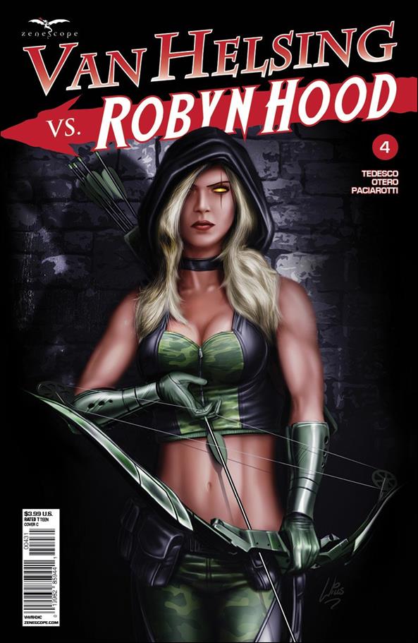 Van Helsing vs Robyn Hood issue 4-E Richard Williams Cover