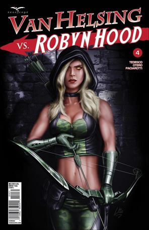 Van Helsing vs Robyn Hood issue 4-E Richard Williams Cover