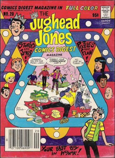 Jughead Jones Comics Digest Magazine issue 20 Digest Sized