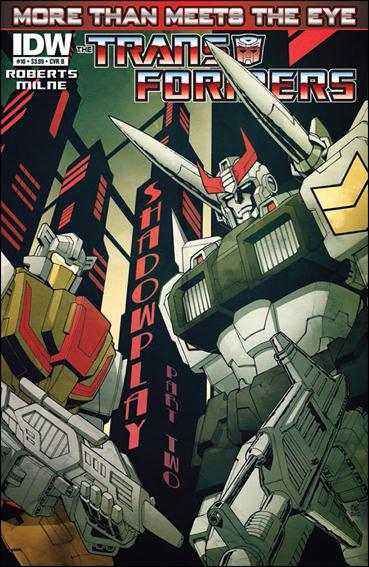 Transformers: More Than Meets the Eye (2012) issue 10-B Casey Coller Cover