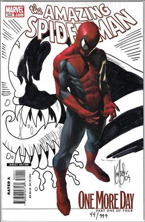 Amazing Spider-Man (1963) issue 544-L DF (Ken Haeser Venom Signed/Remarked Cover) 1/999