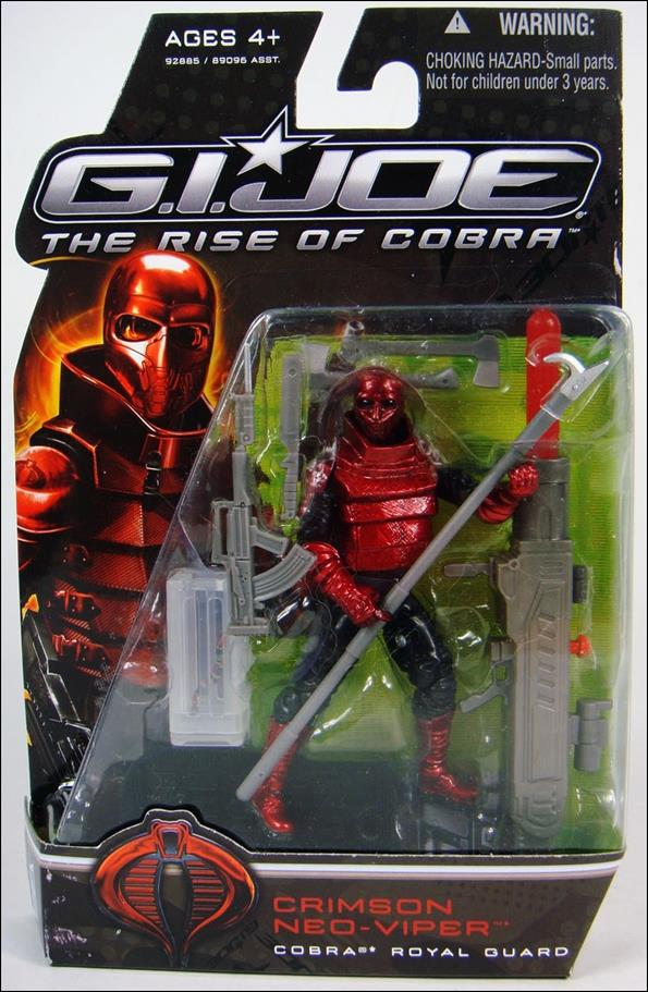 G.I. Joe Movie - The Rise of Cobra Basic 3 3/4" Action Figures figure 24 Crimson Neo-Viper - Cobra Royal Guard