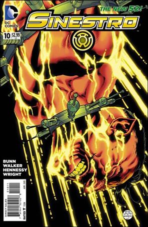 Sinestro issue 10 Brad Walker Cover