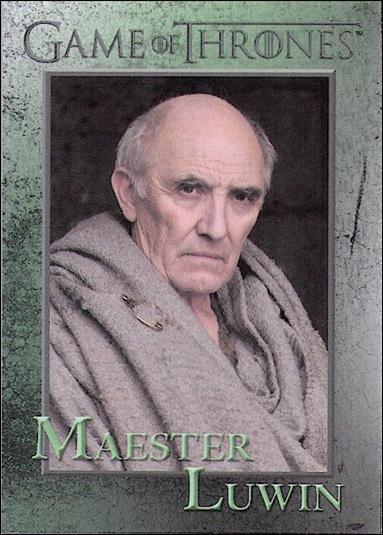 Game of Thrones: Season One (Base Set) card 63 Maester Luwin