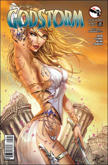 Grimm Fairy Tales Presents Godstorm: Age of Darkness issue One Shot Jamie Tyndall Cover