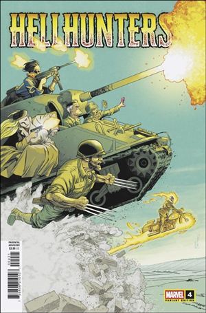Hellhunters issue 4-B Declan Shalvey Cover