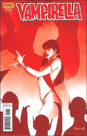 Vampirella (2010) issue 22-D Paul Renaud "Red" Cover