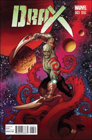 Drax issue 3-B Eric Powell 1:25 Cover