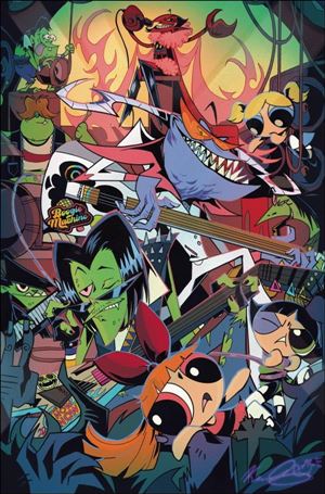 Powerpuff Girls (2024) issue 6-H Kenya Danino Virgin 1:15 Cardstock Cover