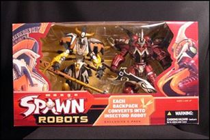 Manga Spawn Robots 2-Figure Box Set Cover Image 1