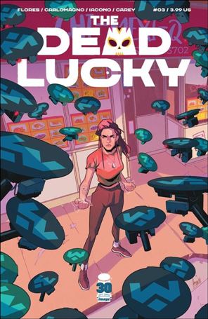 Dead Lucky issue 3 French Carlomagno Cover
