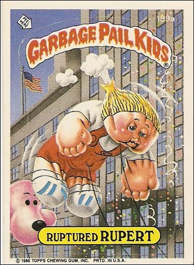 Garbage Pail Kids: Series 05 (Base Set) card 199a Ruptured Rupert