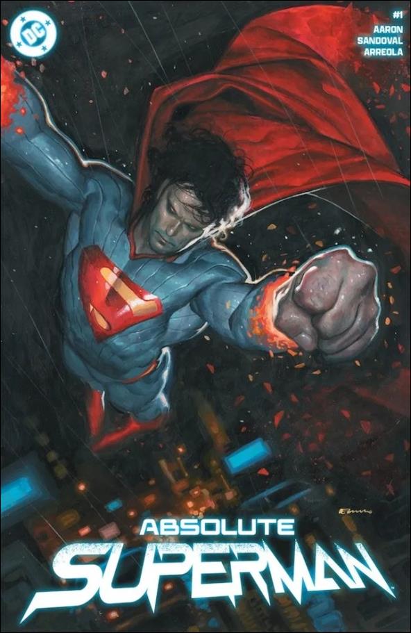 Absolute Superman issue 1-O Retailer Ex. Fabrizio De Tommaso Trade Dress Cover