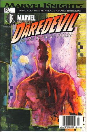 Daredevil (1998) issue 25-B Newsstand Edition / Marvel Unlimited Cover