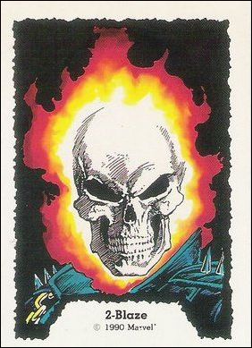 Ghost Rider (Base Set)  card 2 Blaze