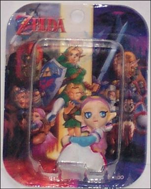 Legend of Zelda: Ocarina of Time Blister Package Collection Figures figure 4 Princess Zelda (Child)