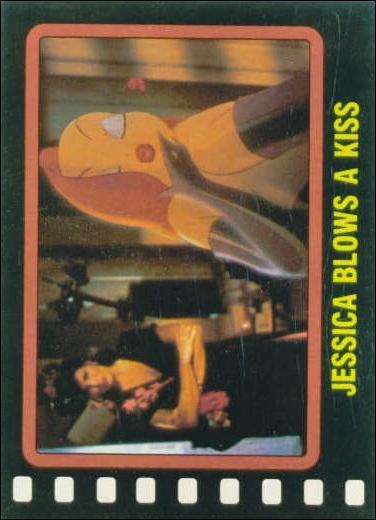 Who Framed Roger Rabbit? (Base Set) card 66 Jessica Blows a Kiss