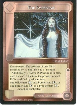Middle-Earth: The Wizards (Base Set) card 414 The Evenstar