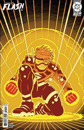 Absolute Flash issue 4-D Andrew MacLean 1:25 Cardstock Cover