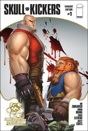 Skullkickers issue 1-E Larry's Comics Cover 1/1000