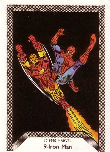 Spider-Man Team-Up (Base Set)   card 9 Iron Man