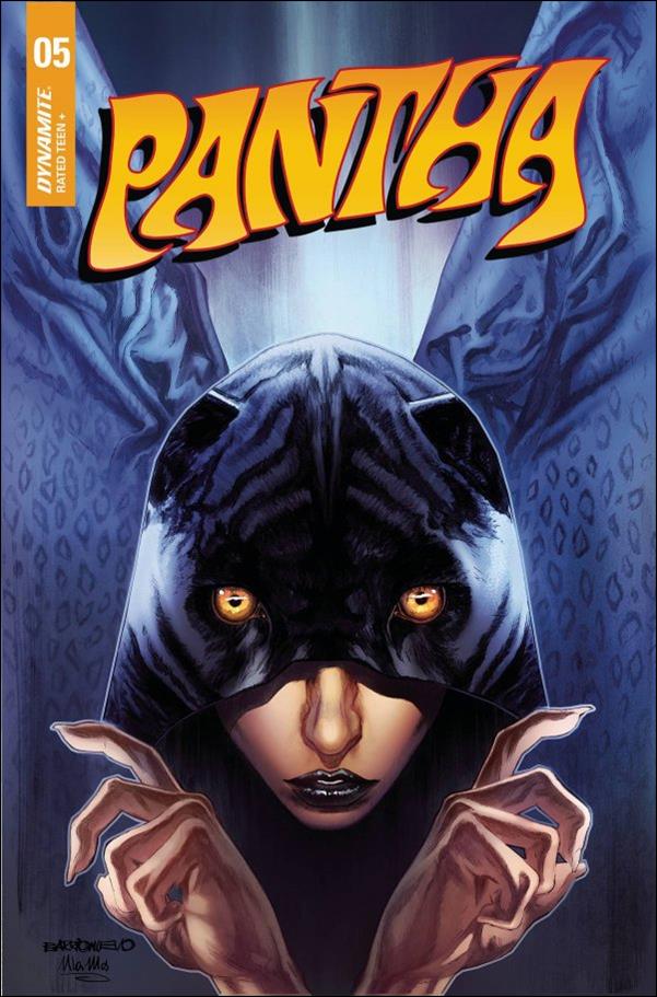 Pantha (2022) issue 5-E Al Barrionuevo Cover