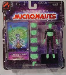 Micronauts (Series 1) figure 1-B Time Traveler (Green)