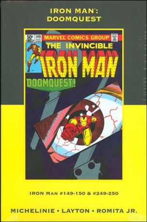 Iron Man: Doomquest issue nn-B Marvel Premiere Classic Dust Jacket Vol 10 1/1000