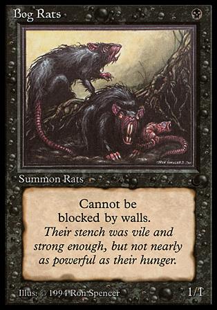 Magic the Gathering: The Dark (Base Set) card 42 Bog Rats