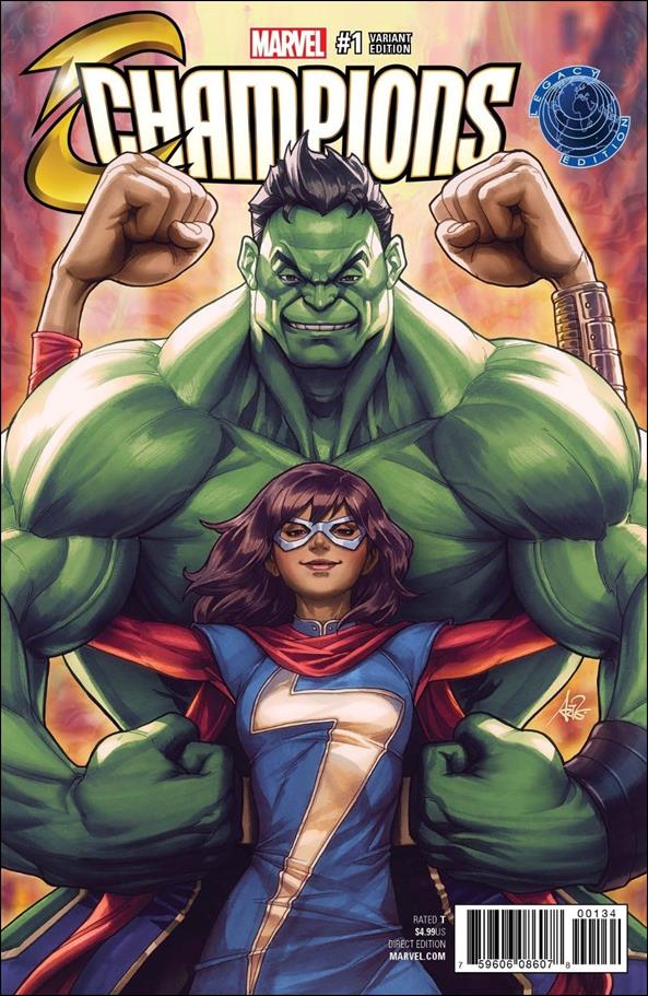 Champions (2016) issue 1-VF Stanley "Artgerm" Lau Legacy Cover