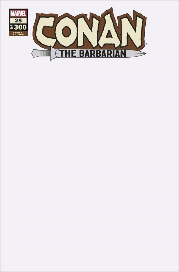 Conan the Barbarian (2019) issue 25-E Blank/Sketch Cover