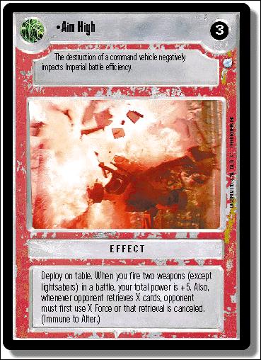 Star Wars: Endor Limited (Base Set) card 124 Aim High
