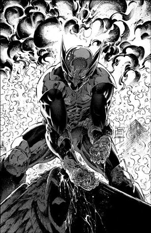 Last Shadowhawk issue 1-M Philip Tan/Daniel Henriques 1:75 B&W Virgin Cover