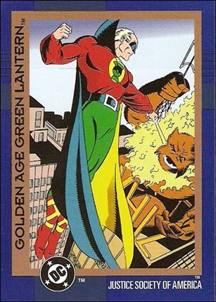 DC Cosmic Teams (Base Set) card 52 Golden Age Green Lantern